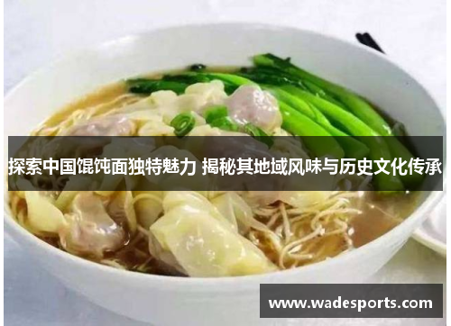 探索中国馄饨面独特魅力 揭秘其地域风味与历史文化传承